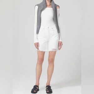 Citizens of humanity Camilla white shorts size 26 in EUC